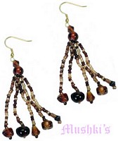 Glass Beaded Earring - click here for large view